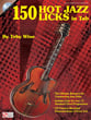 150 Hot Jazz Licks in Tab Guitar and Fretted sheet music cover